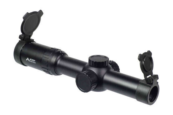 The Primary Arms 1-6X24 Second Focal Plane Rifle Scope features the ACSS reticle and butler creek scope covers